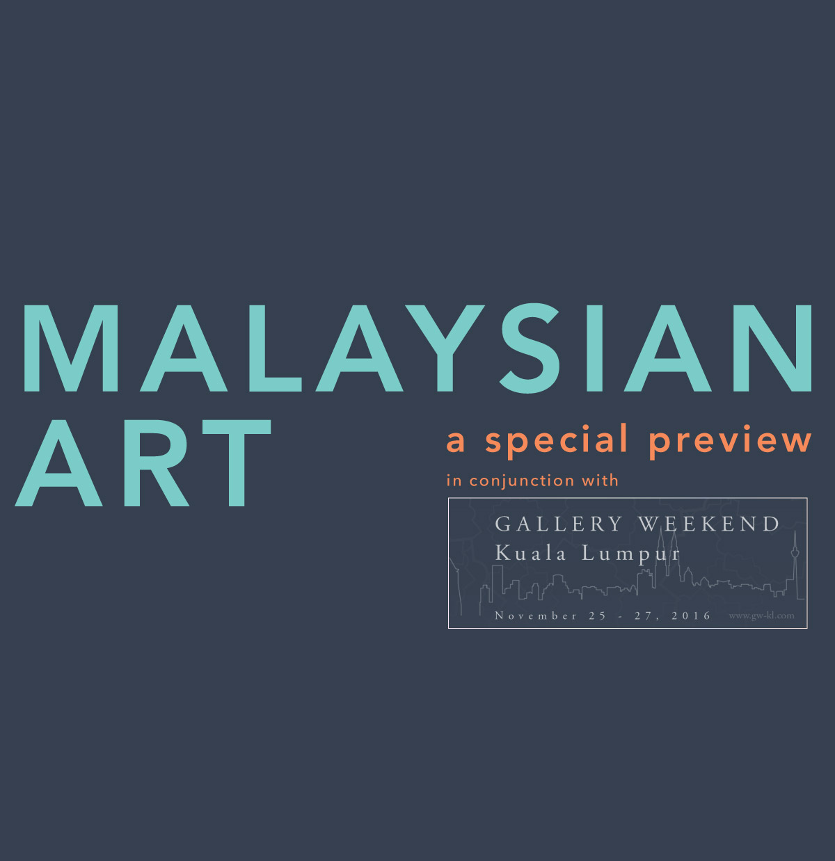   Malaysian Art, A Special Preview