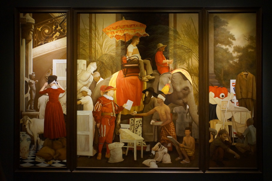 Jakarta Globe – Thai Artist’s Altarpieces Satirize Western Thinking
