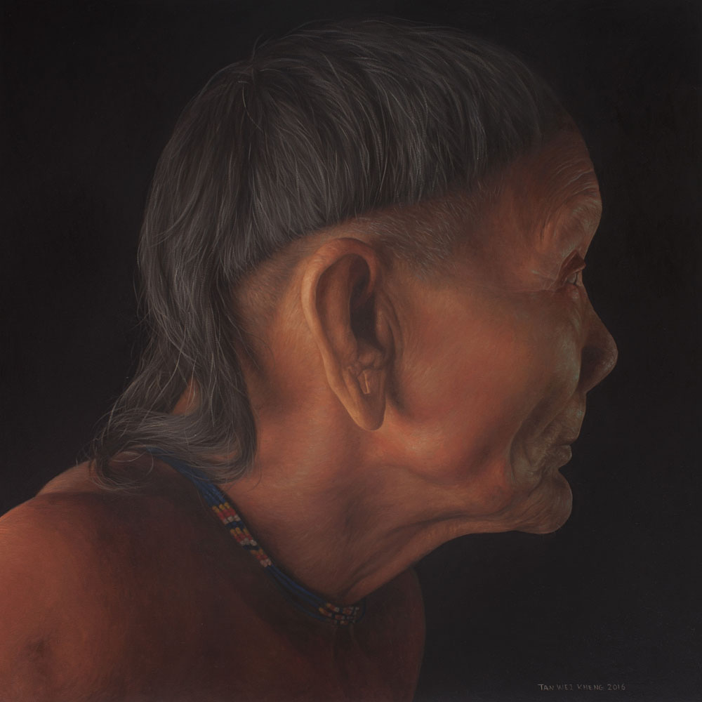 Portrait of Penan Man - Dotun Ngir