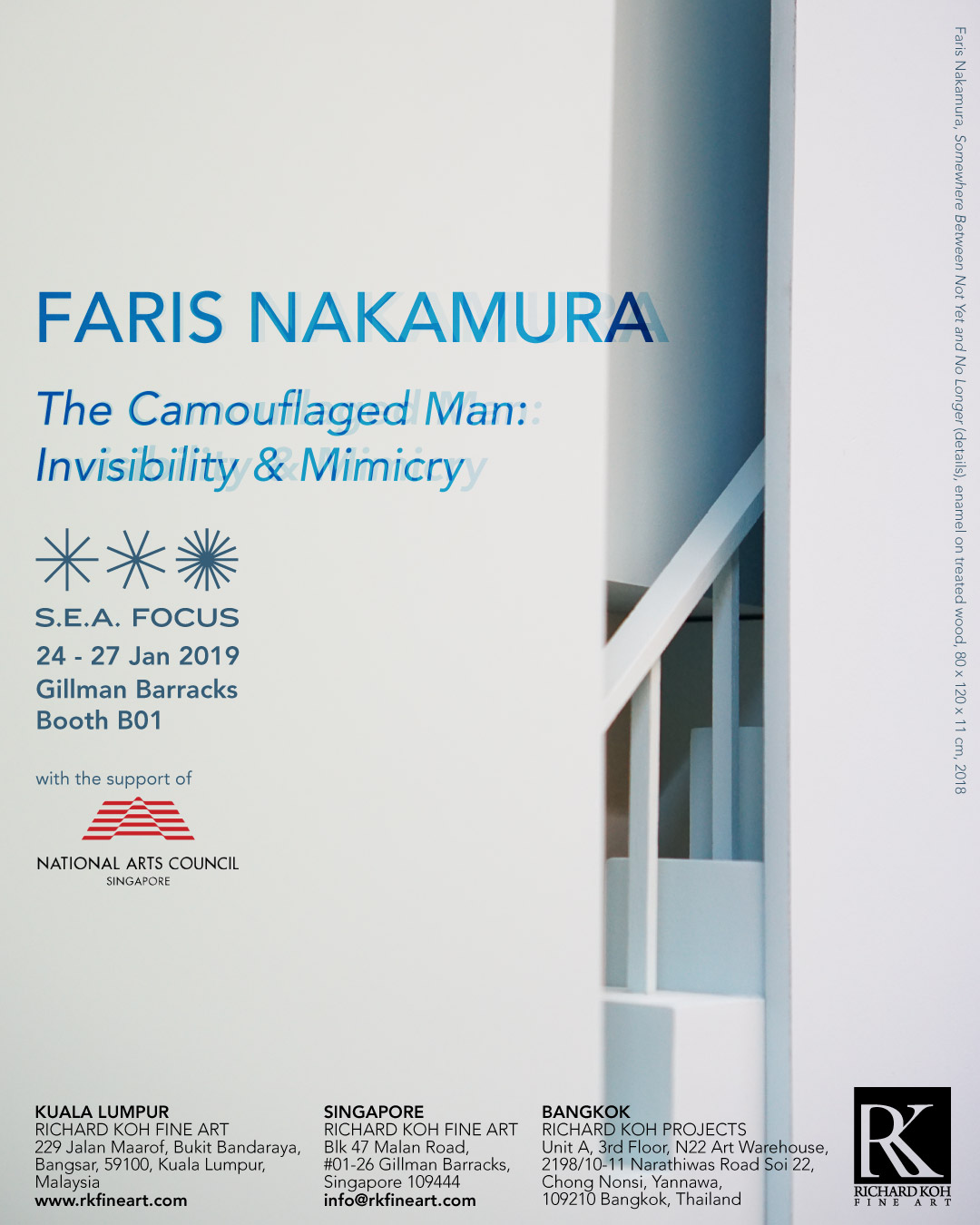   Faris Nakamura – The Camouflaged Man: Invisibility & Mimicry
