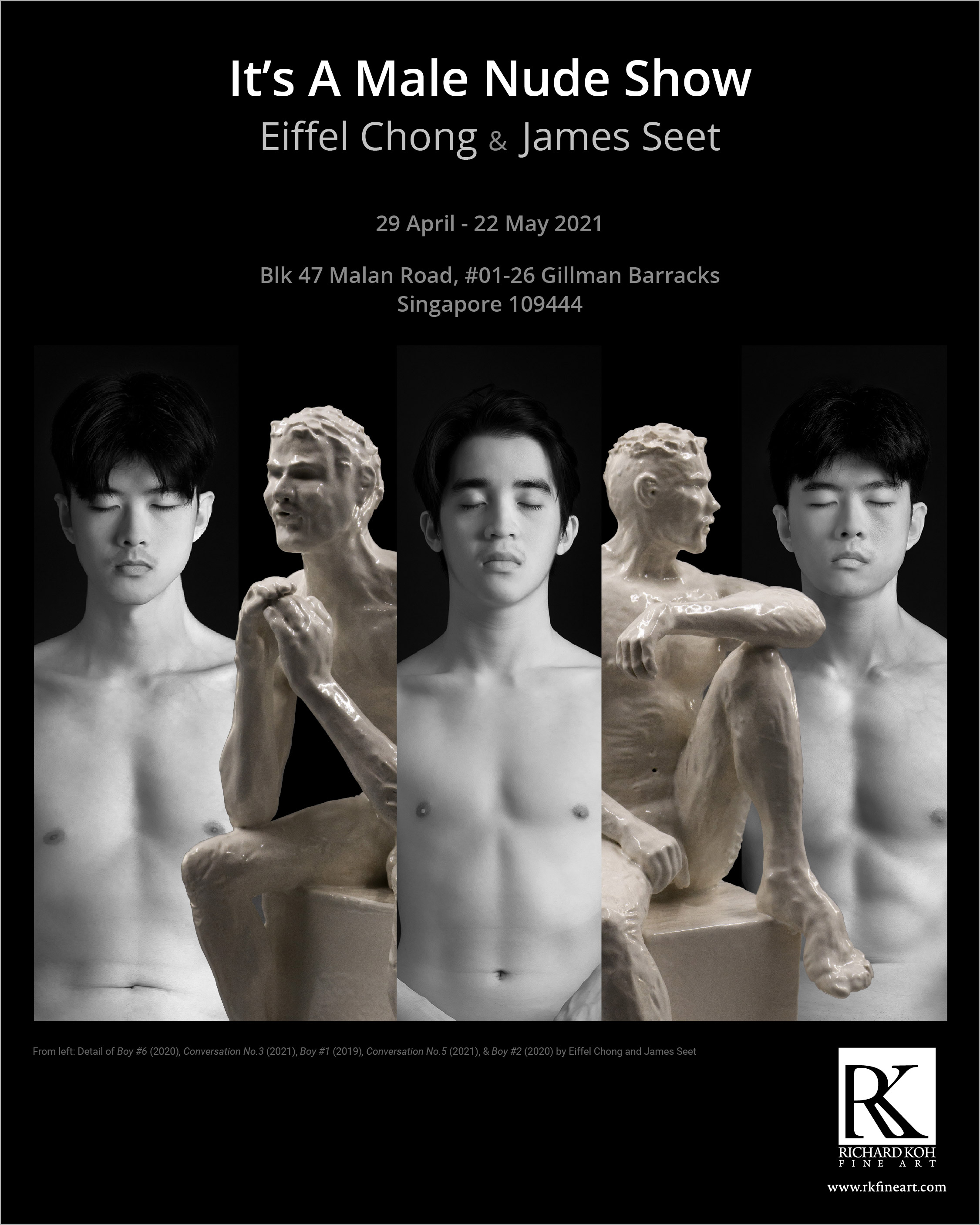   Eiffel Chong & James Seet – It’s A Male Nude Show