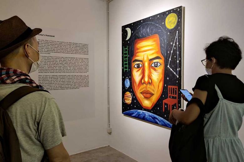 The Phnom Penh Post – Fresh talent Pen Robit in spotlight with 24-painting STP gallery show