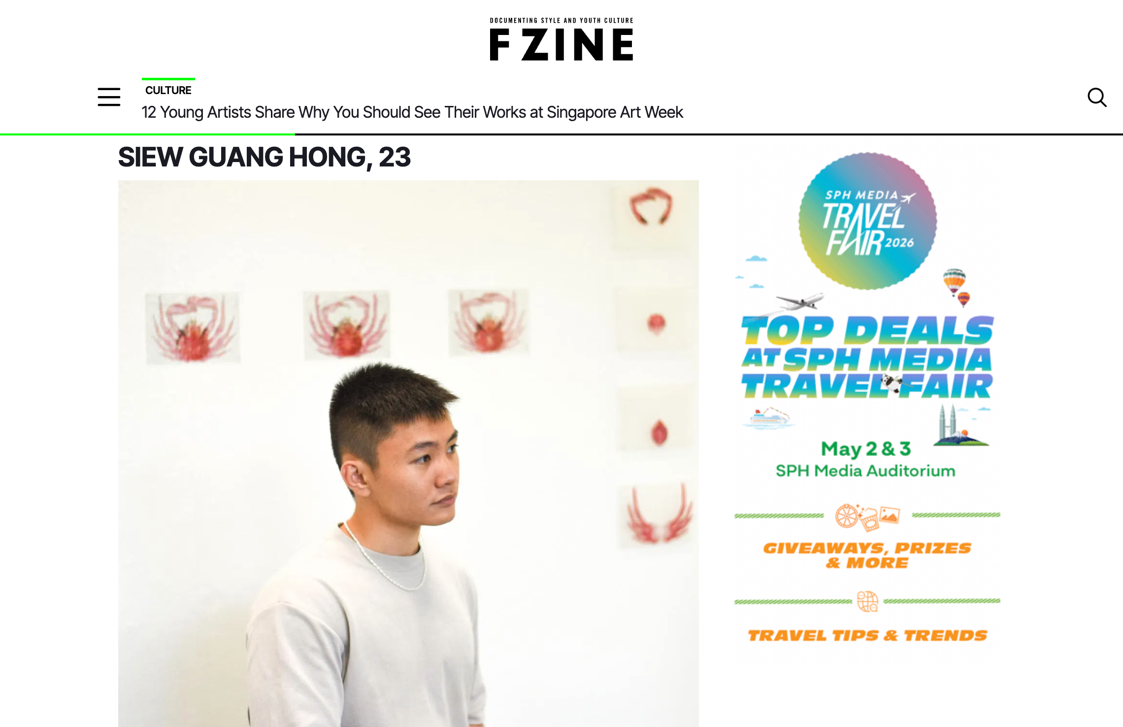 F ZINE – 12 Young Artists Share Why You Should See Their Works at Singapore Art Week
