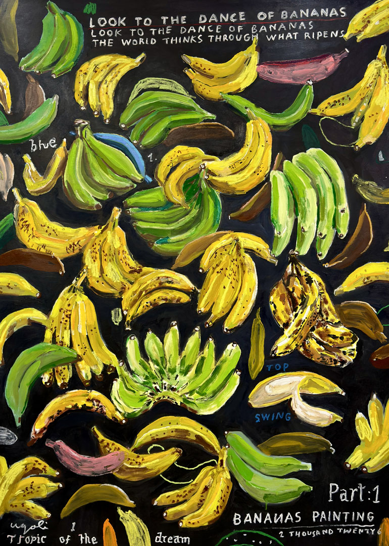 Bananas painting
