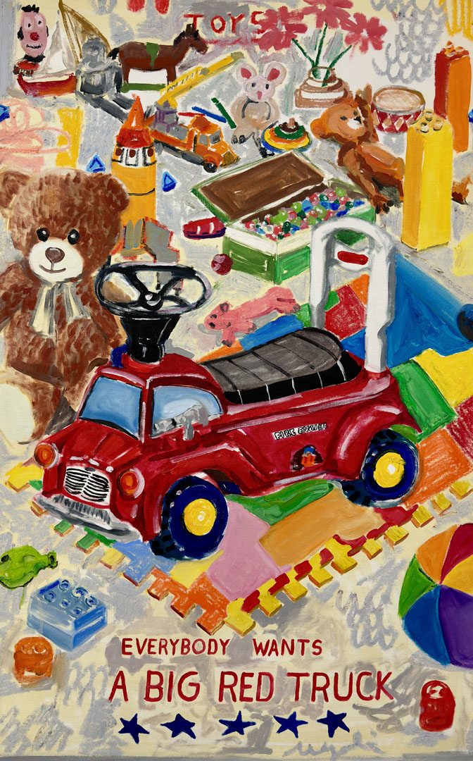 Everybody wants a big red truck