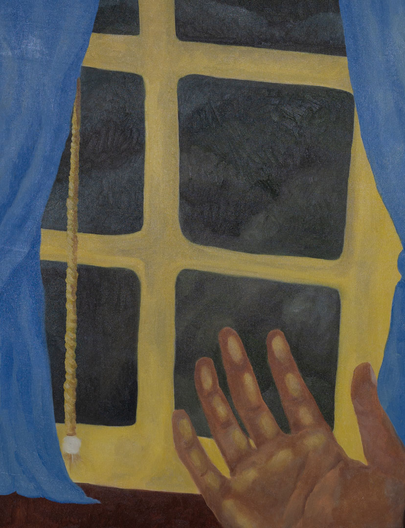 A Day of Bad Weather and Paint Yet to Dry on the Window