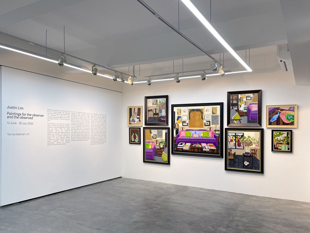 Justin Lim – Paintings for the observer and the observed