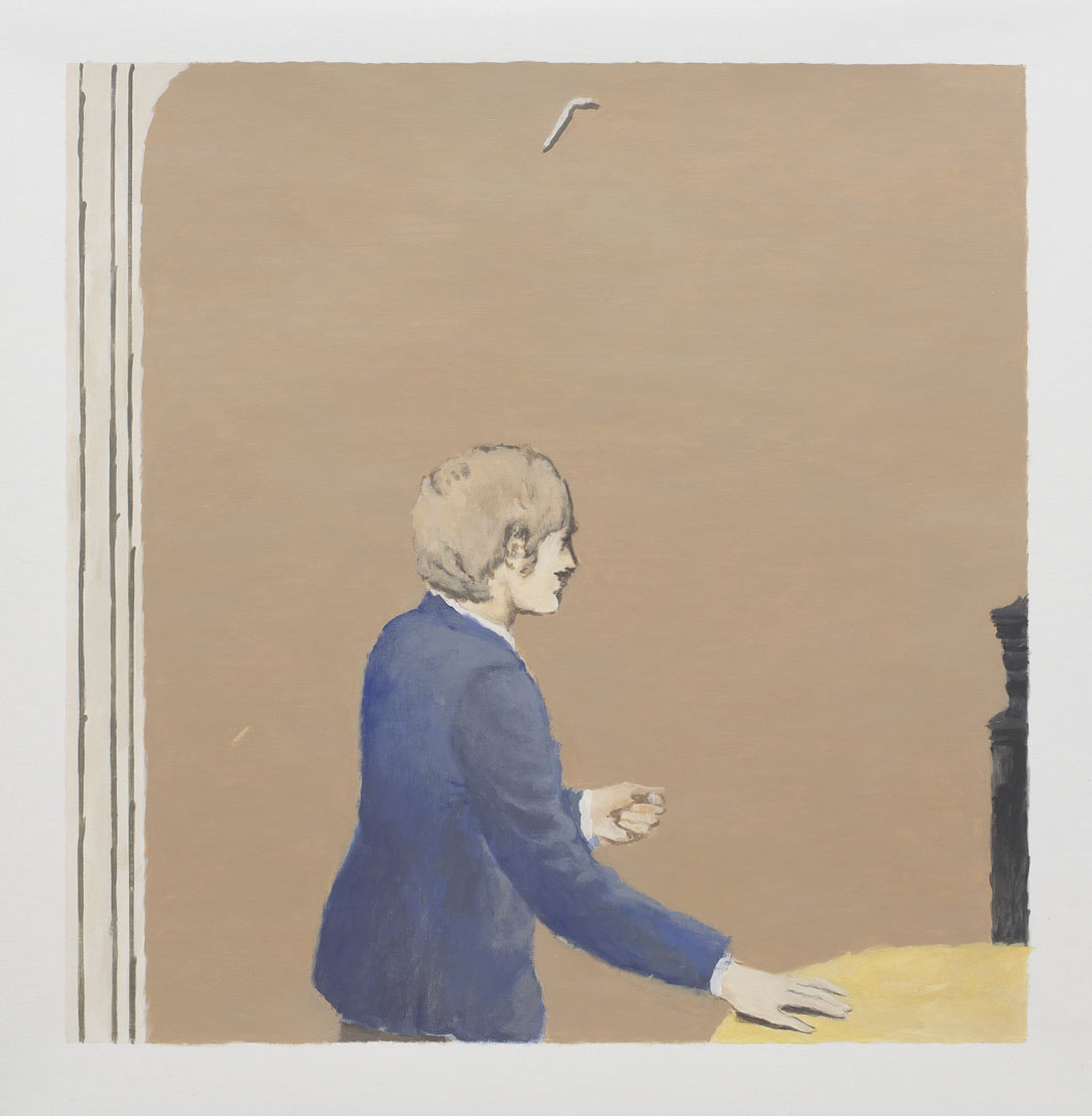Man Leaving